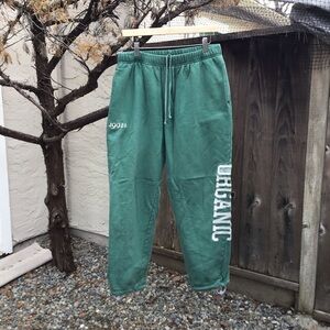 Midnight Organic Larry June 1991 Sweatpants Joggers Green Men’s Large